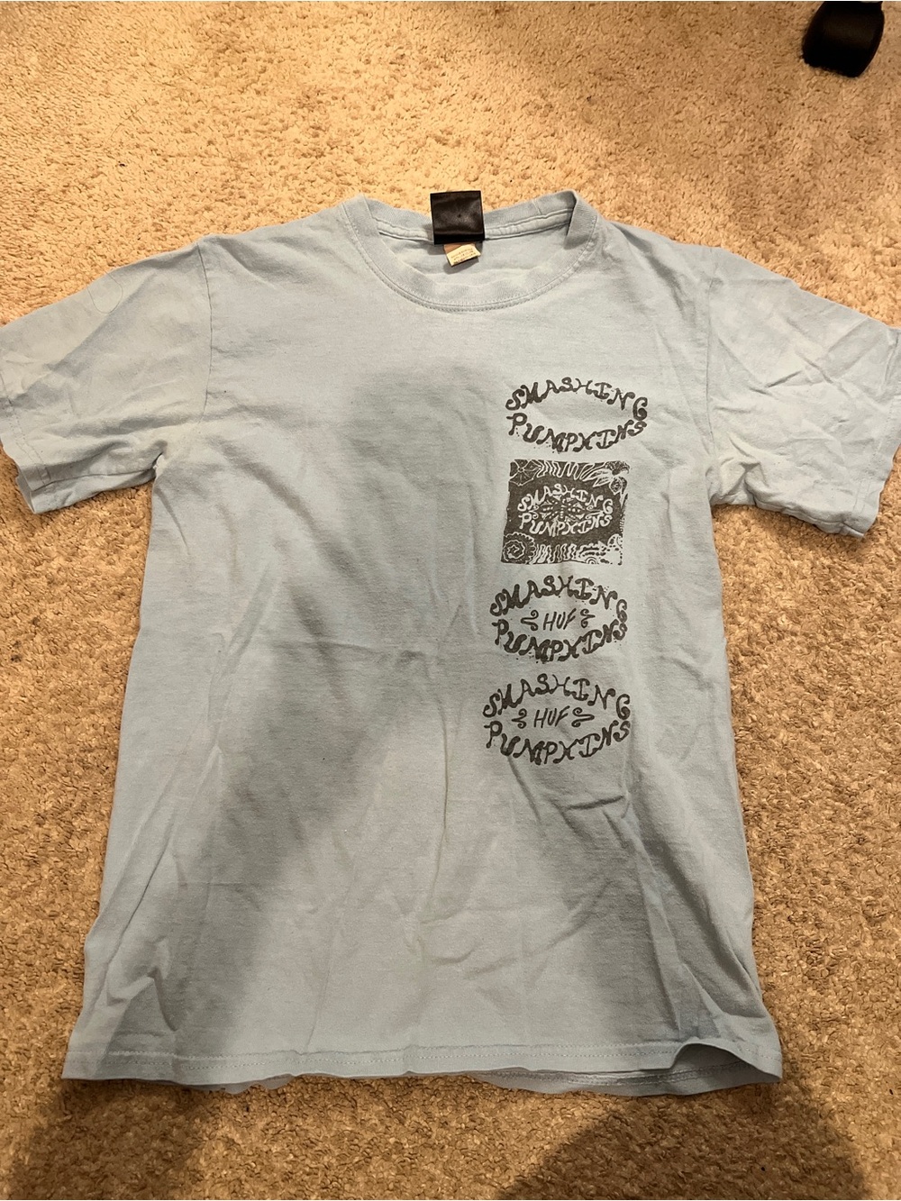 HUF Light Blue Short Sleeve Graphic Tee
